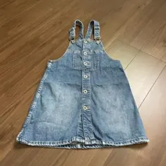 ZARA KIDS デニムジャンバースカート 140cm
