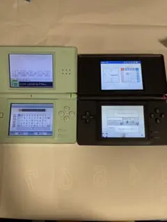 ニンテンドーDS Lite ピンク・ミント 2台セット