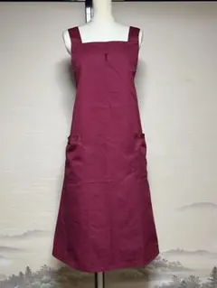 Yves Saint Laurent 日本製エプロン ボルドーのサムネイル
