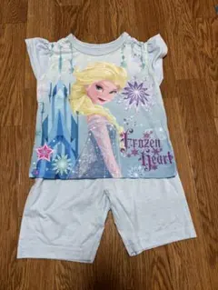 も*※様 美品 アナ雪 Frozen Heart エルサ パジャマ 100cm