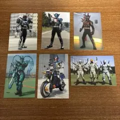 仮面ライダーチップス カード 6枚セット 仮面ライダーカブト