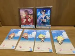 彼女お借りします ラバーキーホルダー イラストボード 6点セット