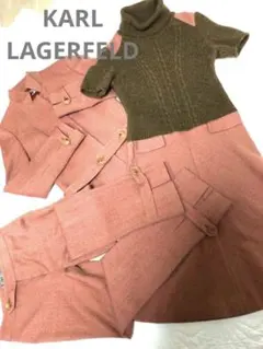 お値下げ。KARL LAGERFELD ニットワンピース&セットアップ