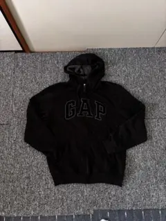 GAP フルジップパーカー Sサイズ ダークグレー