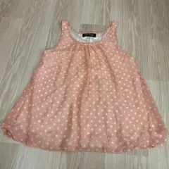 セシルマクビー　バックデザインキャミソール　チュニックリボン