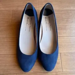 美品◼️オリエンタルトラフィック◼️スエードパンプス ◼️ブルー◼️40