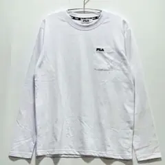 新品❗フィラ❗ワンポイント刺繍❗ロングTシャツ❗