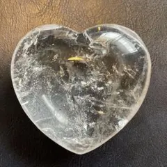クォーツ ハートモチーフ 水晶 天然石