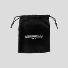 クロムハーツ レザーポーチ CH GQCHT ロゴ 革袋 巾着 刻印 袋 付属品