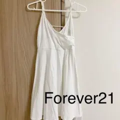 白　キャミワンピース　Forever21