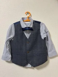 NEXT フォーマルドレス シャツ・ベスト・蝶ネクタイ付き