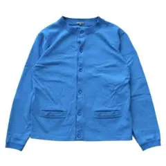 00s ユナイテッドアローズ スウェットカーディガン　ブルーレーベル