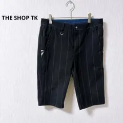THE SHOP TK ハーフパンツ L ストライプ ネイビー メンズカジュアルのサムネイル