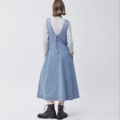 デニムジャンパードレス　gu