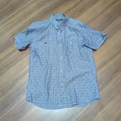 メンズ/ユナイテッドアローズ/半袖シャツ/ブルーっぽい/Mサイズ/着用それなり
