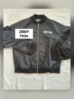 ZIDDY ブラック ジャケット Fサイズ