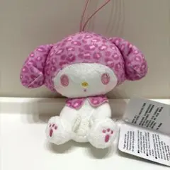 サンリオキャラクターズ　マイメロディ　ヒョウ柄マスコット