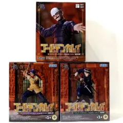 【まとめ割】 金カム XrossLink 鶴見 月島 鯉登フィギュア ３体セット