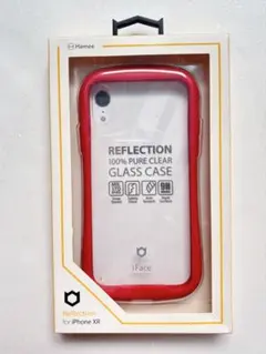 i Face スマホケース　iPhone XR用　レッド