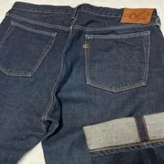 濃紺日本製 45RPM W34 Selvedge Denim 赤耳 デニムパンツ 濃紺日本製 45RPM W34 Selvedge Denim 赤耳 デニムパンツ - メルカリ