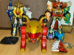 百獣戦隊ガオレンジャー まとめ売り 3セット イカロス キング ライオン