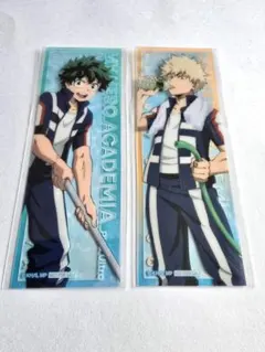 僕のヒーローアカデミア アニメイトフェア　クリアしおり　デク・爆豪　 2枚セット
