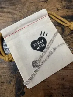 HUMAN MADE ハート ネックレス シルバー925 巾着付きのサムネイル