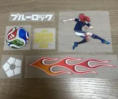 ブルーロック アディダス サッカー日本代表 コラボ 熱圧着シール 千切