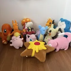 ポケモンぬいぐるみ　まとめ売り　　11体