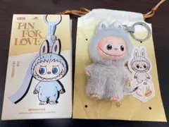 ラブブ LABUBU PIN FOR LOVE イニシャルラブブ 【C】