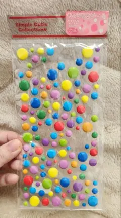 【平成レトロ】クーリア　もちもちドットシール