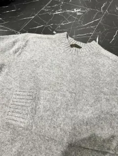 【美品】リナシェンテ　ウール100%ホールガーメントニット　M