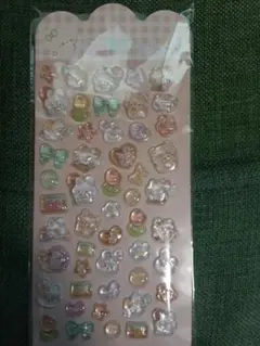 ボンボンシール ドロップシール 硬いシール 3D 立体シール