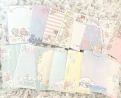 Sanrio サンリオ　キキララちゃん　シナモン　メモ帳セット♡