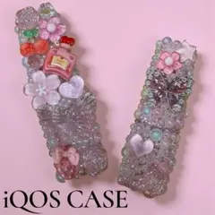 新品アイコスケースイルマワンケースデコキラキラ iQOS姫系ピンク系可愛い系