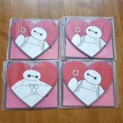 ベイマックス Happyくじ H賞 ラバーコレクション コースター 3種