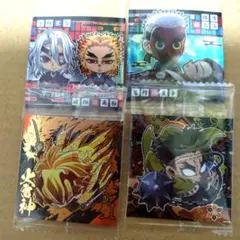 鬼滅の刃　ディフォルメーション　ウエハース　 シール　 極レア　我妻善逸