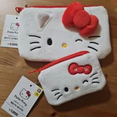 【新品未使用】【韓国限定】Hello Kitty コインケース 2点セットのサムネイル