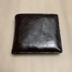ILLUMS メンズ 二つ折り財布 ブラウン