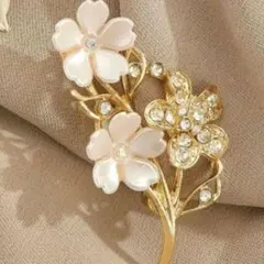 新品 桜 花 ブローチ フォーマル 卒園式 卒業式 入園式 入学式 ピンク j