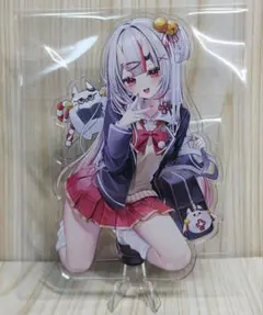 ホロライブ 百鬼あやめ アクリルスタンド 両面印刷 c106 はげちゃった