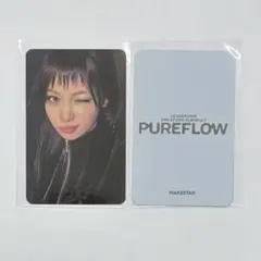LE SSERAFIM チェウォン トレカ Pureflow makestar LE SSERAFIM PUREFLOW makestar チェウォン トレカ - メルカリ