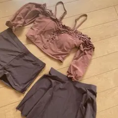 レディース　水着　体型カバー　Lサイズ