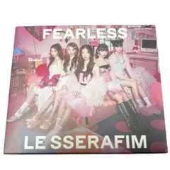 LE SSERAFIM FEARLESS 日本1stシングル CD+DVD 中古