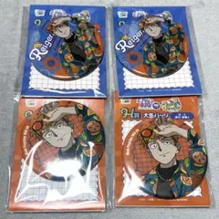 モブサイコ100 霊幻 エクボ憑依 ふぉーちゅん缶バッジ 特典 ハート缶バッジ モブサイコ100 霊幻 エクボ憑依 ふぉーちゅん缶バッジ 特典 ハート缶