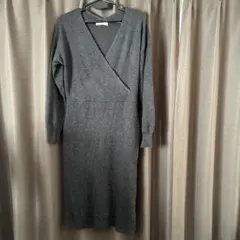 アーバンリサーチ　Sonny Label グレー ニットワンピース