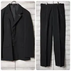 ヨウジヤマモトプールオム セットアップ上下 スーツ 999番 ウールコットン