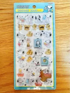 正規品 ボンボンドロップシール 大 スヌーピー ランドリー