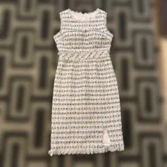 JEWELSのツイードノースリーブドレス　キャバドレス