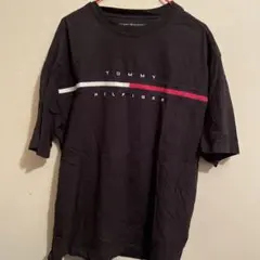 羊*ん様 TOMMY HILFIGER オーバーサイズTシャツ L/G ブラック